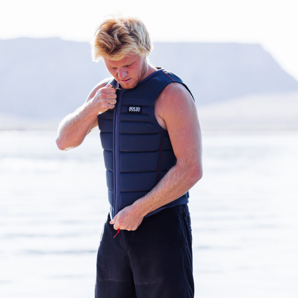 Liquid Force Protezione d'impatto Fuse grigia da uomo 7