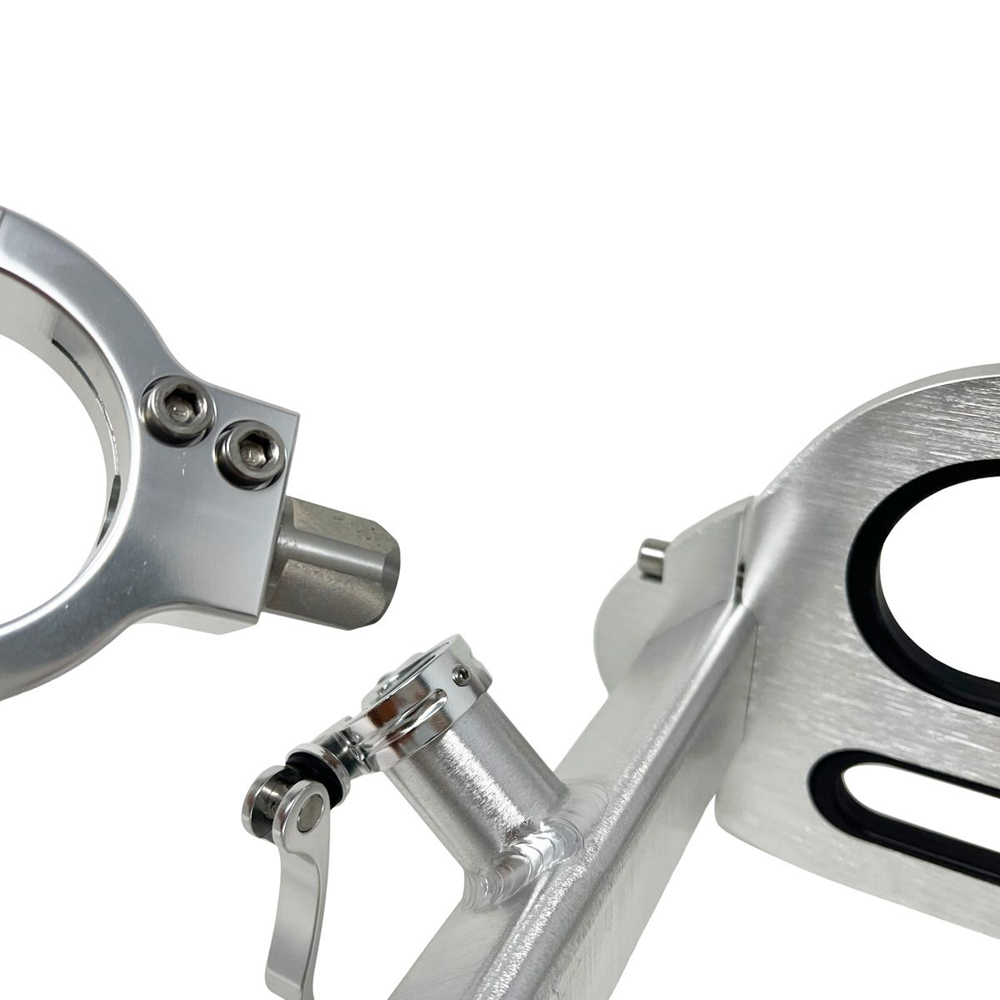 Monster Portapacchi universale per wakeboard / surf Rack argento 6