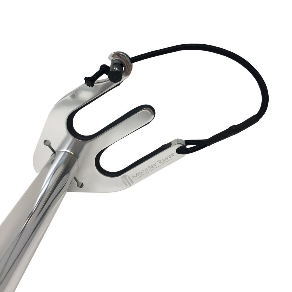 Monster portasci universale per rack per acqua argento 3