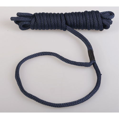 2 x Linee di parabordi deluxe poly pp 10mm x 2,5m blu navy