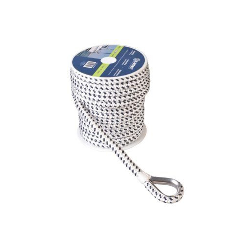 corda dell'ancora in poliestere intrecciato 14mm x 40m