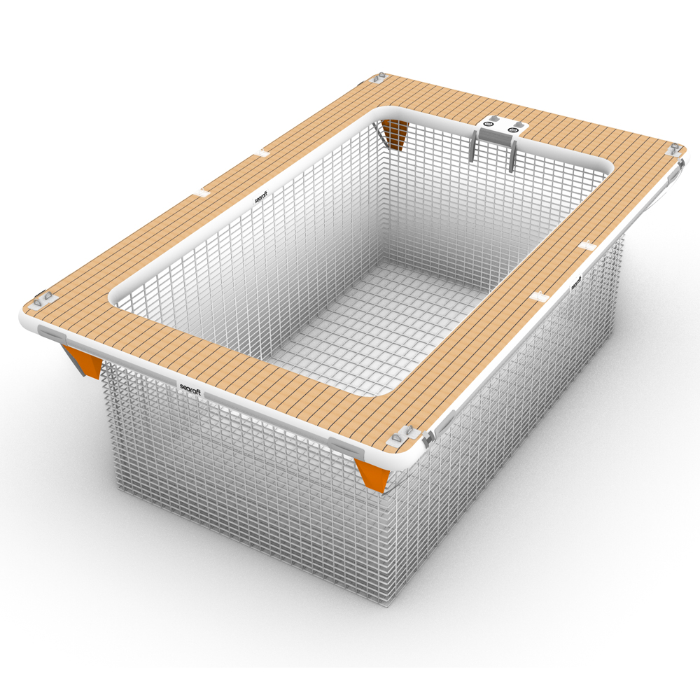 SeaRaft Teak Deck piscina gonfiabile large foto 1