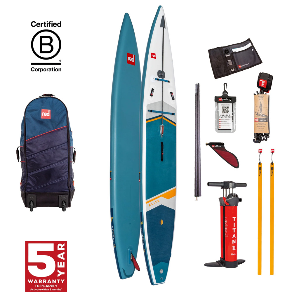 red paddle Elite 14.0 opblaasbare sup teal voordeelpakket foto 1