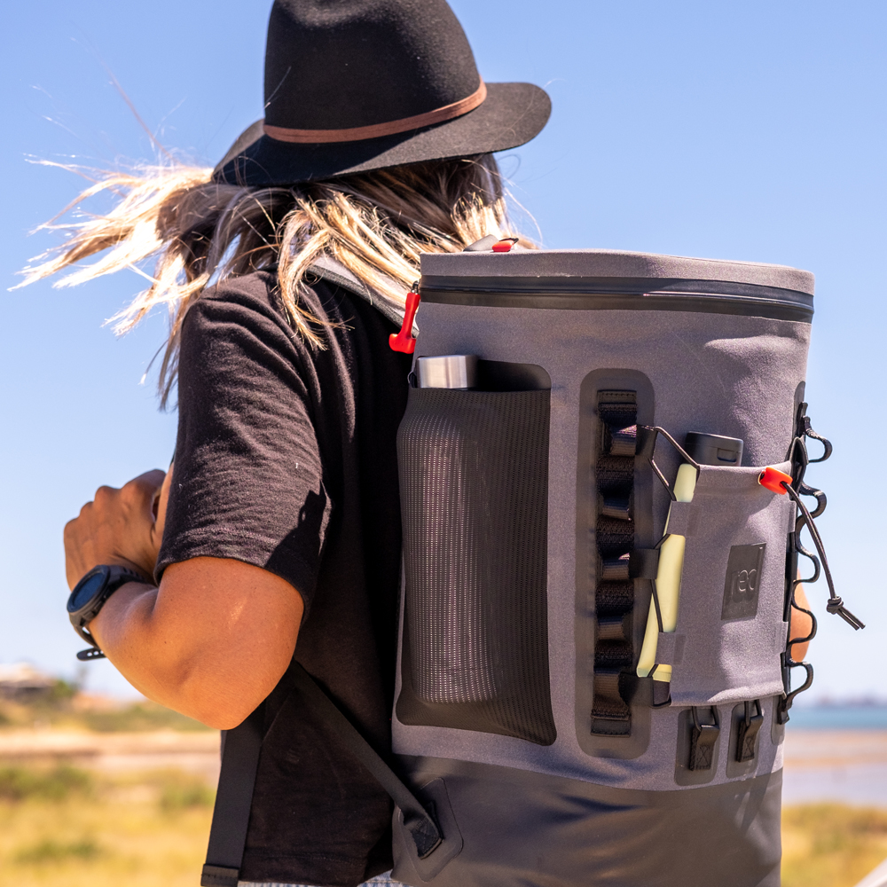 red paddle Coolbag rugzak 15L grijs 2