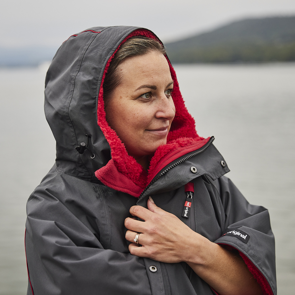 red paddle Pro Change Jacket lange mouwen unisex zwart 3