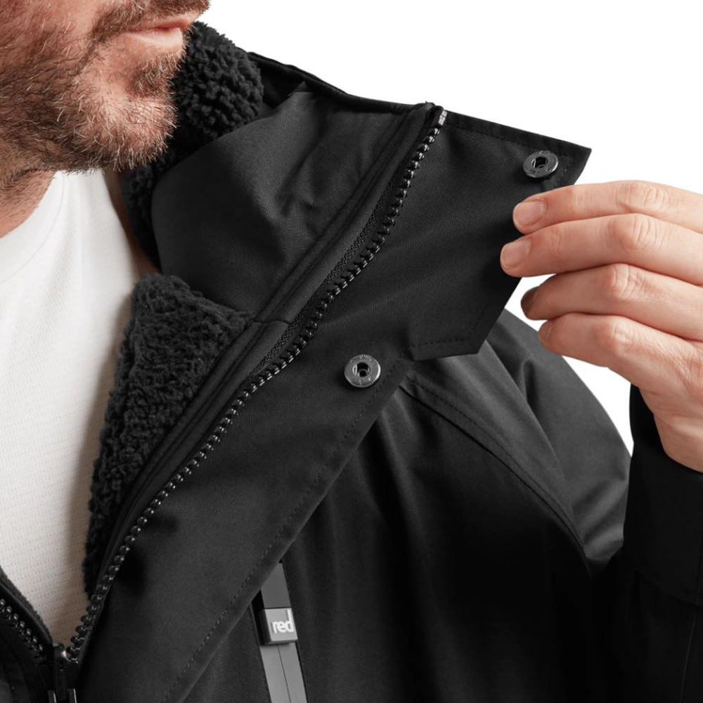 red paddle Pro Change Jacket lange mouwen unisex zwart 6