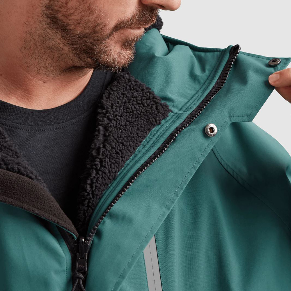 red paddle Pro Change robe teal 6