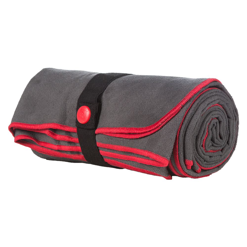red paddle microfibre handdoek grijs foto 1