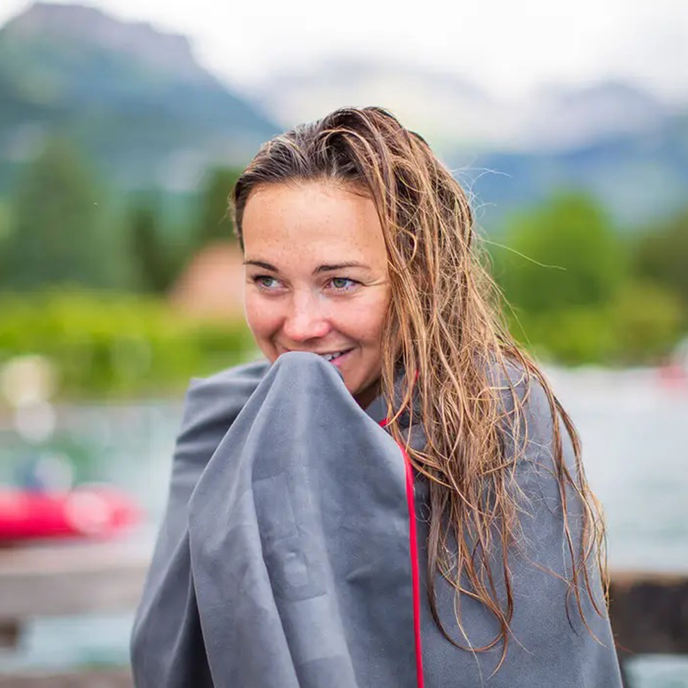 red paddle microfibre handdoek grijs 10