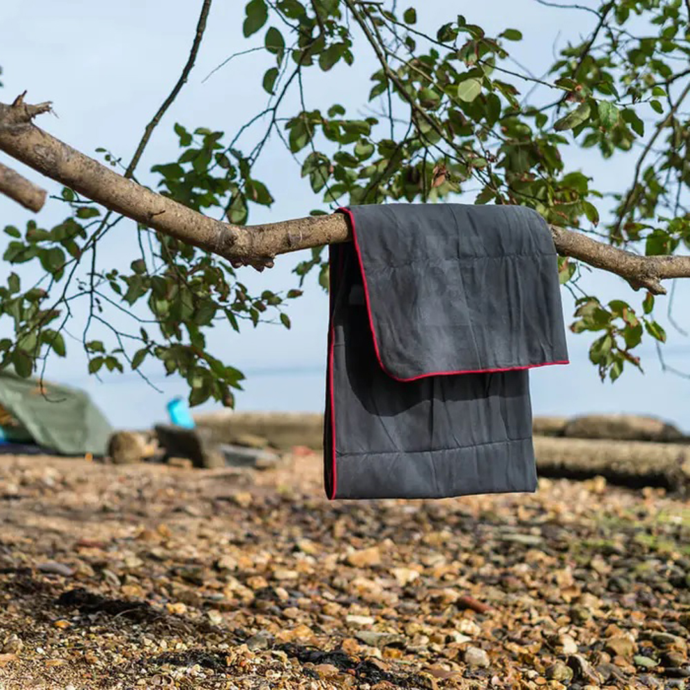 red paddle microfibre handdoek grijs 7