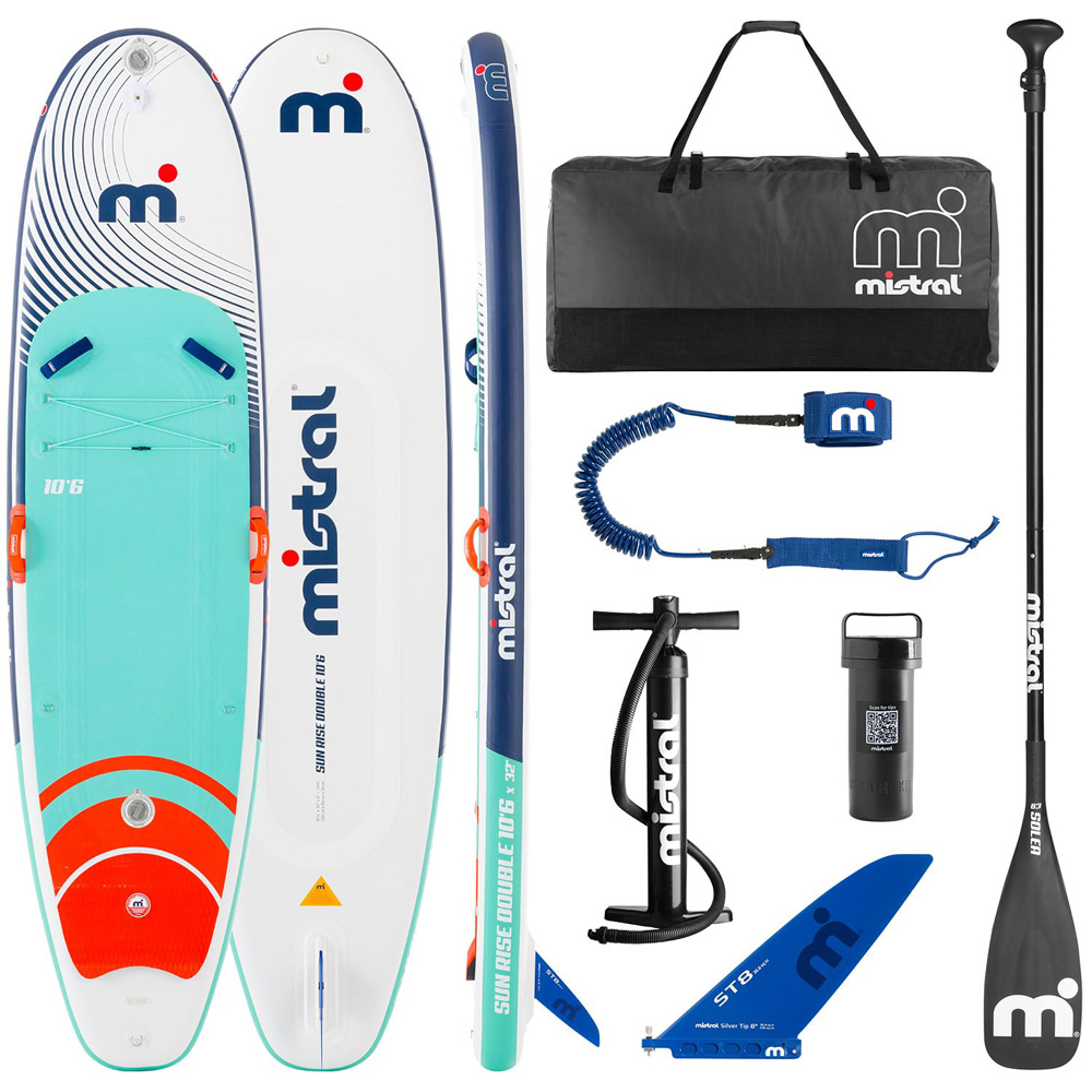 Mistral Sun Rise Air 10.6 opblaasbare sup voordeelpakket foto 1
