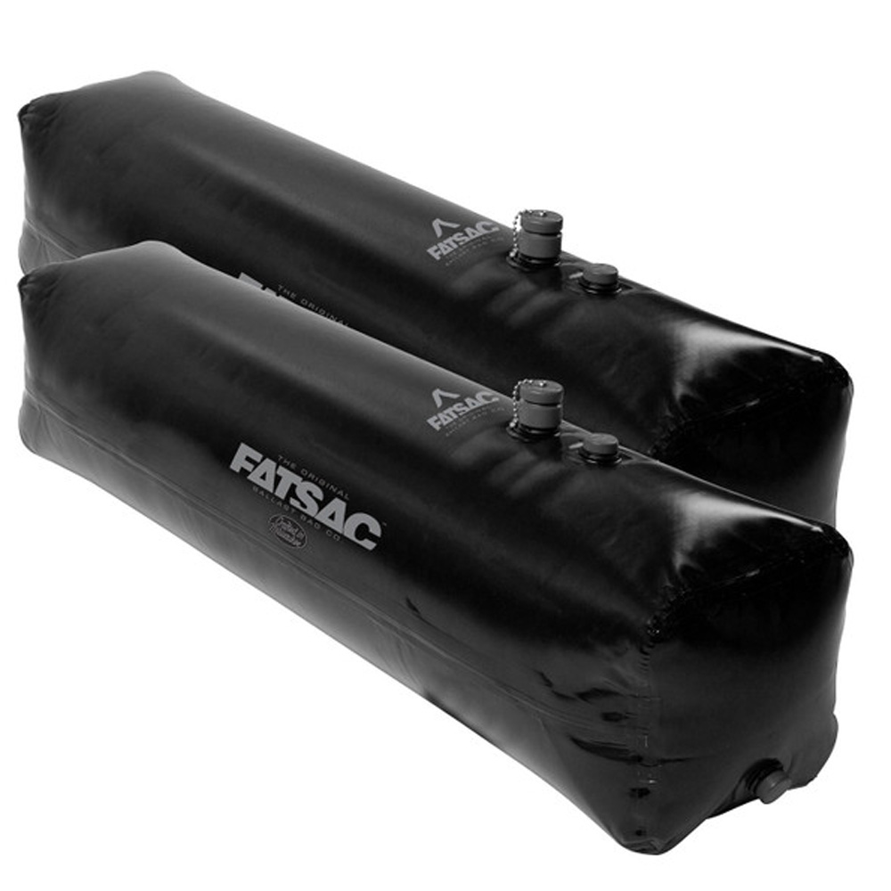 Fatsac Side ballast sac (set) 520lbs/236kg zwart foto 1