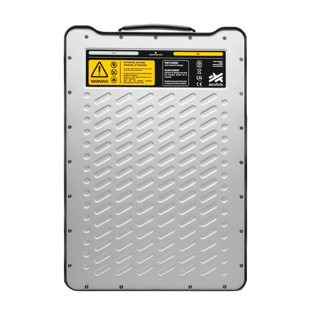Aerofoils light battery met fast charger set 3