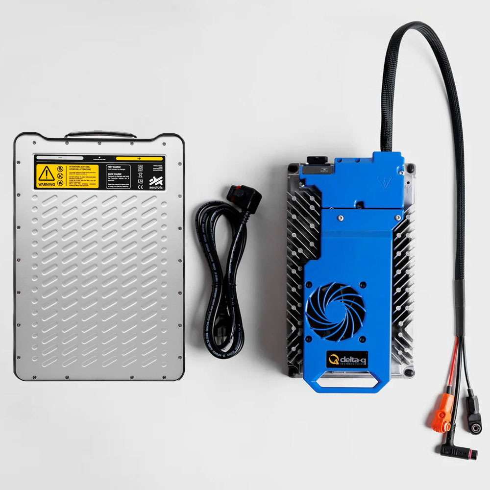 Aerofoils endurance battery met fast charger set foto 1
