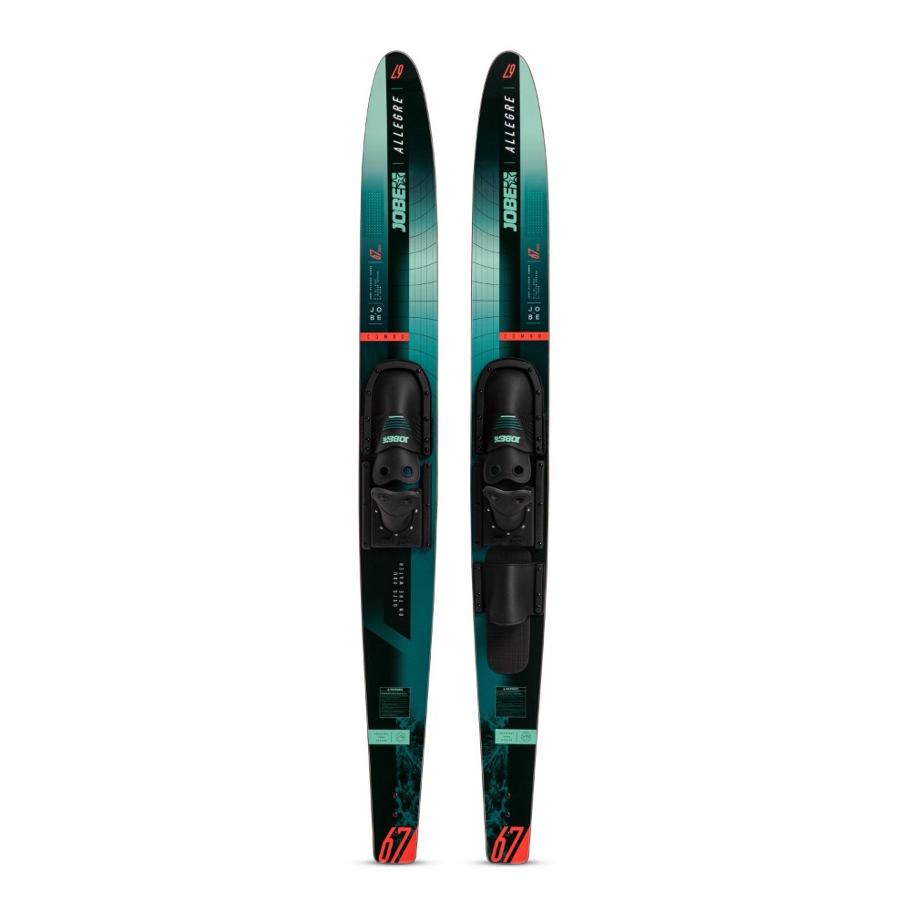 Allegre Combo waterskis groen 67 inch