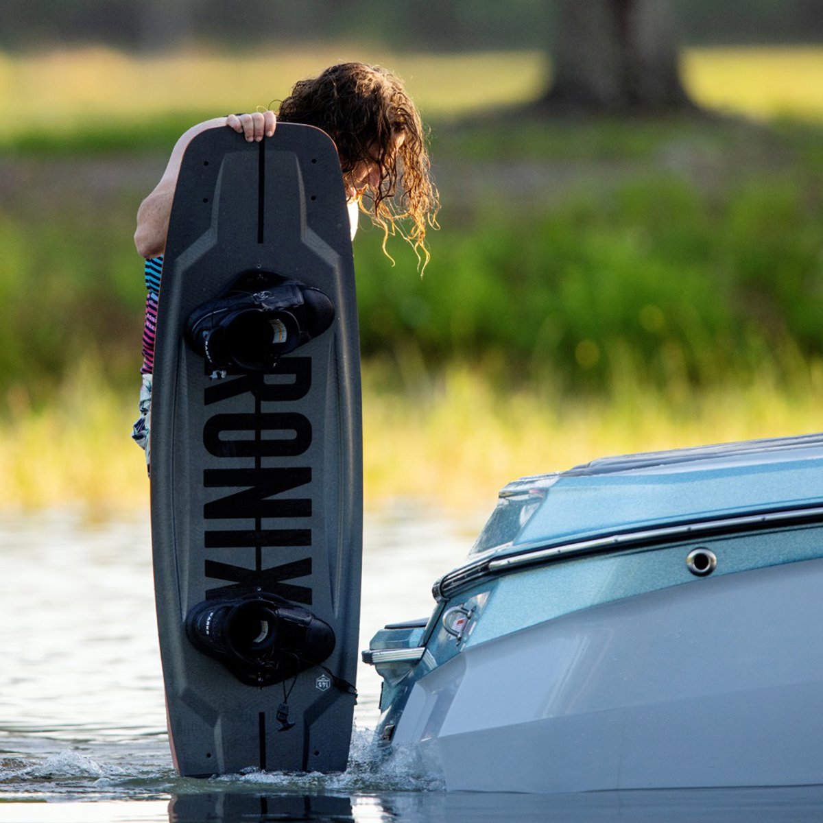 Ronix Parks wakeboard set 140 cm met Parks bindingen 10