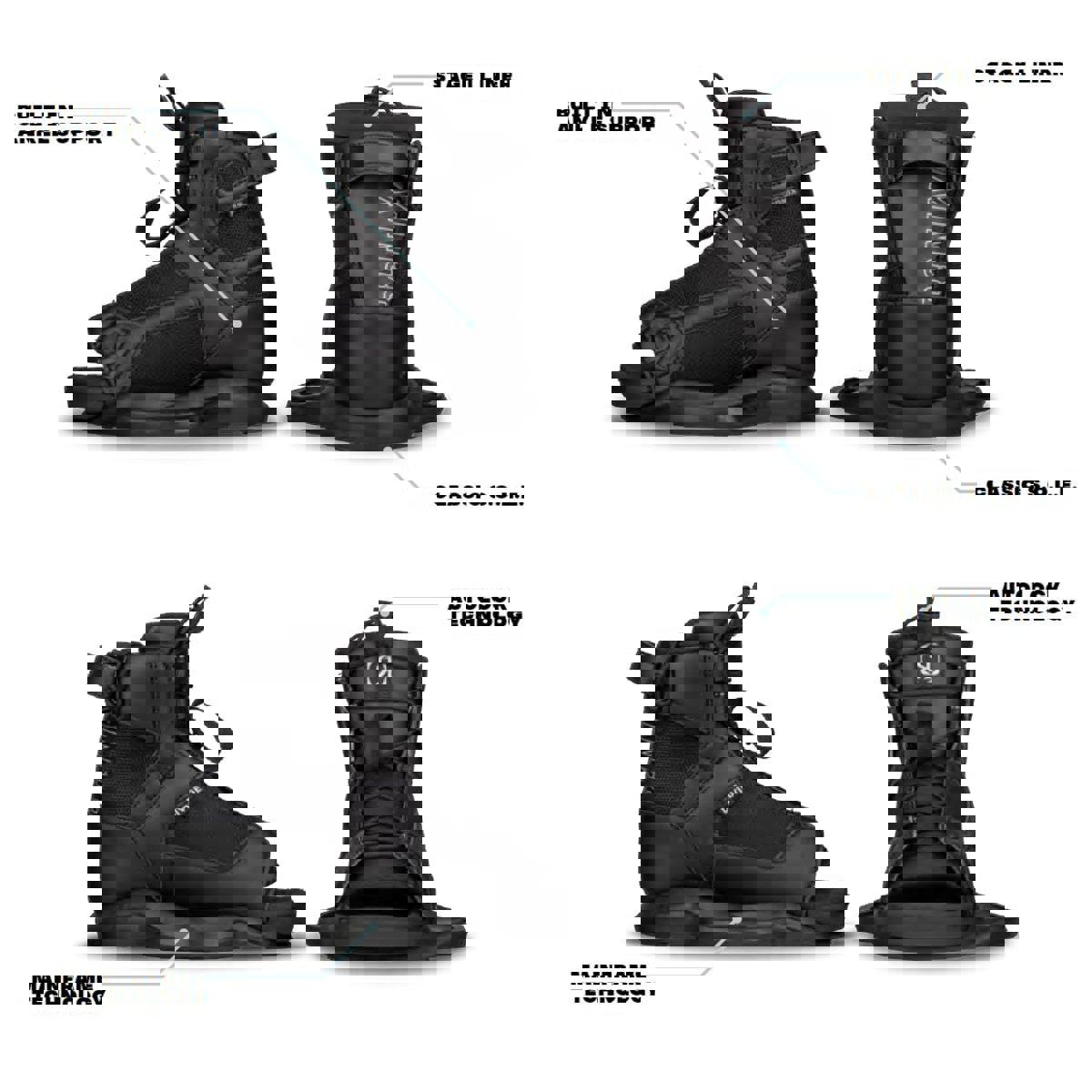 Ronix Divide Kids wakeboardbindingen 5