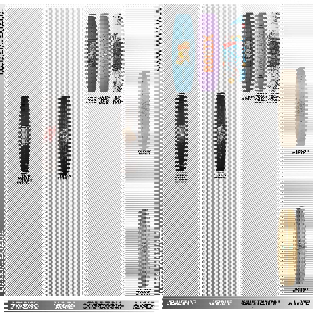 Ronix Spring Break wakeboard set 143 cm met Rise bindingen 14