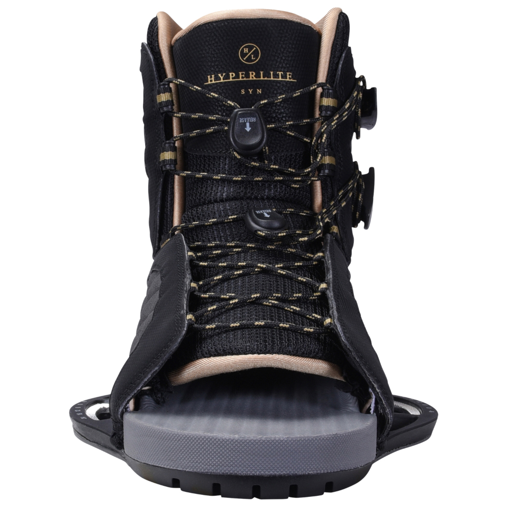 Hyperlite SYN wakeboardbindingen dames zwart/goud 4