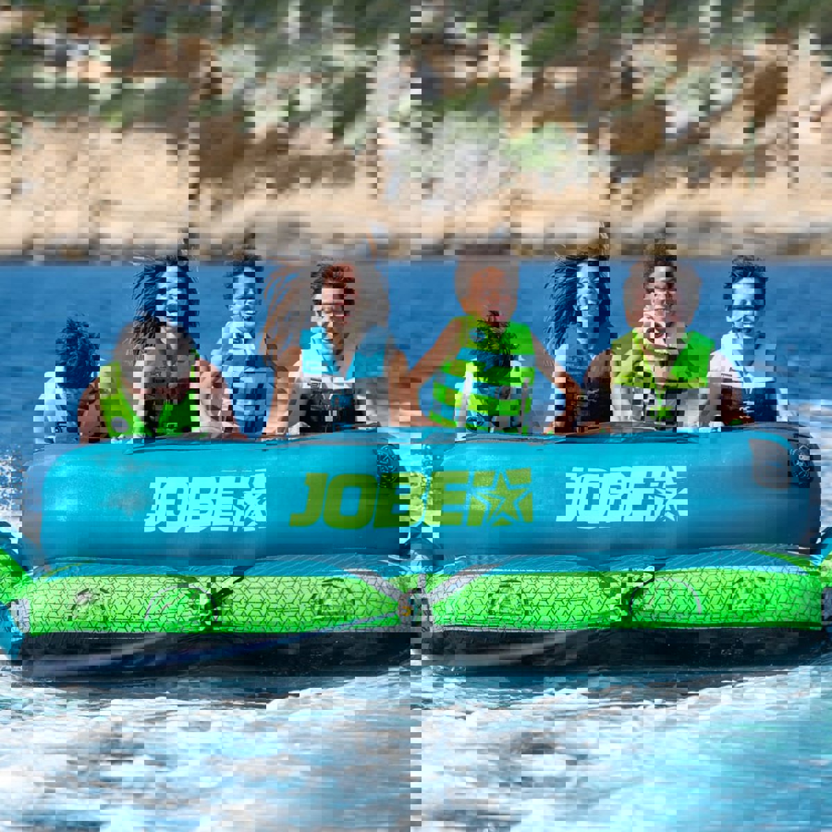 Jobe Dual zwemvest Lime Groen 5