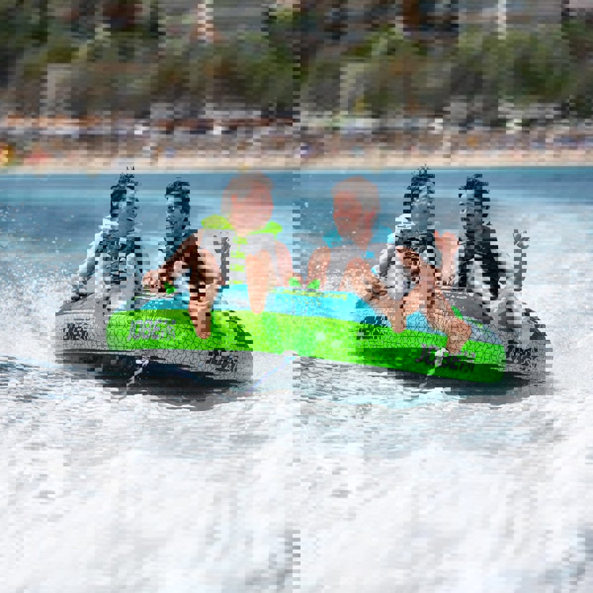 Jobe Dual zwemvest Lime Groen 6