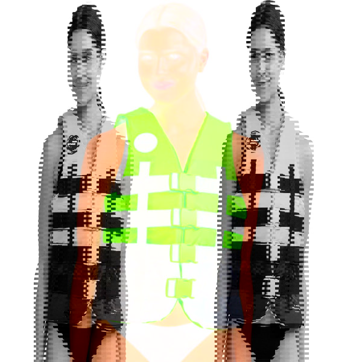 Jobe 4 Buckle zwemvest lime 5