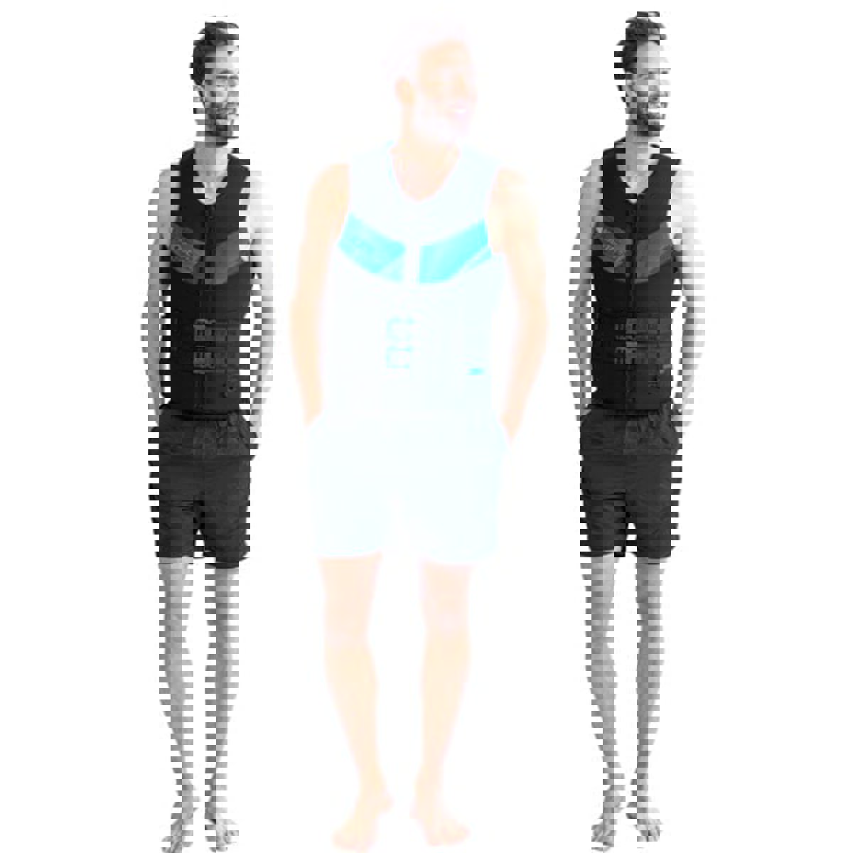 Jobe Neopreen heren zwemvest blauw 9