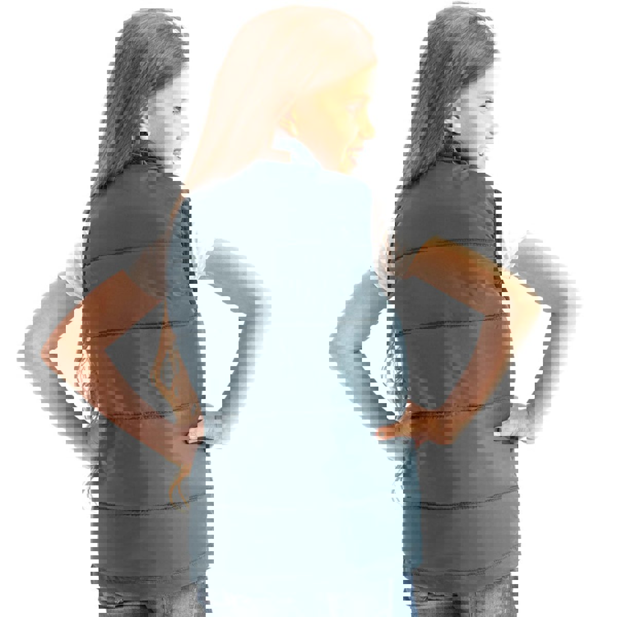 Jobe Bodywarmer kinderen Dark Teal 50N drijfvermogen 10