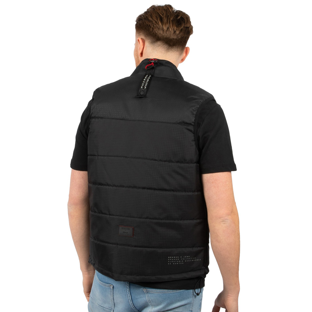 Jobe X Brabus Shadow bodywarmer unisex zwart 2