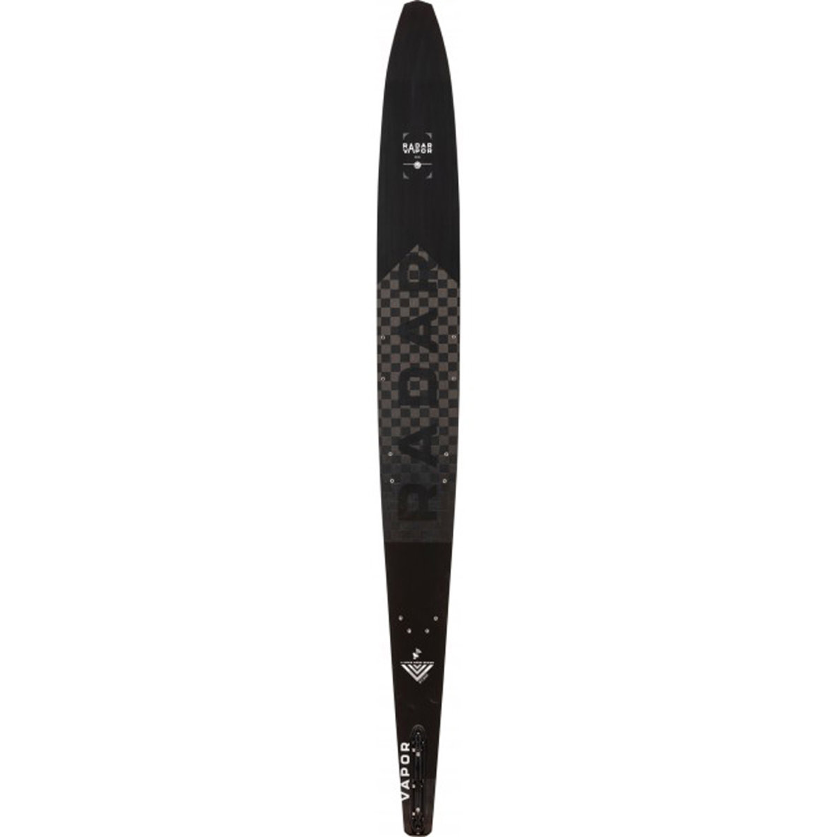 Radar Vapor Pro Build slalom ski 69.5 inch - Textreme / Stealth 8