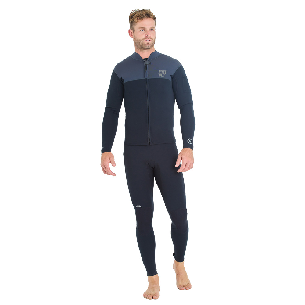 Jetpilot Venture long john en jacket heren zwart 3