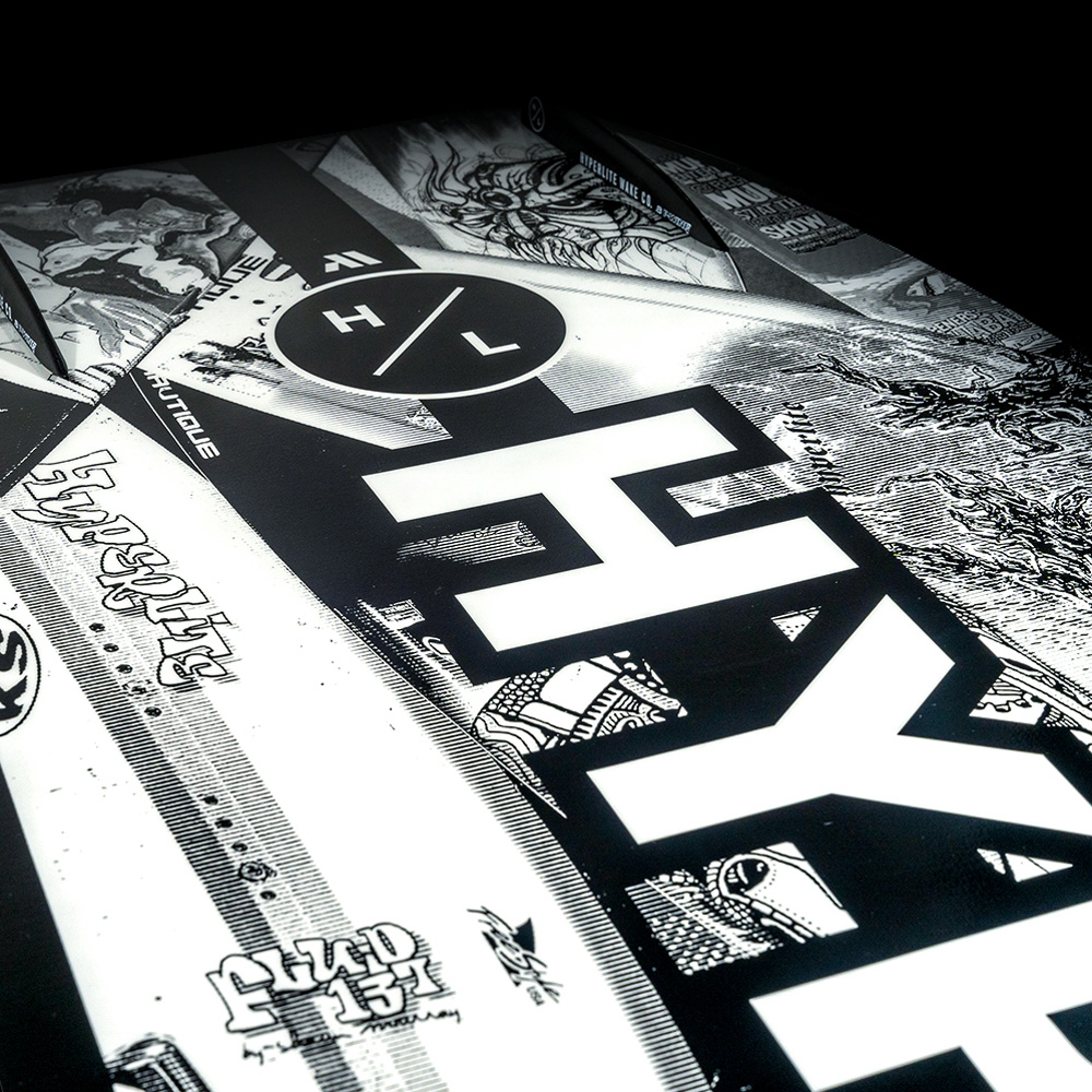 Hyperlite Murray wakeboard 144 cm met Team OT bindingen 7