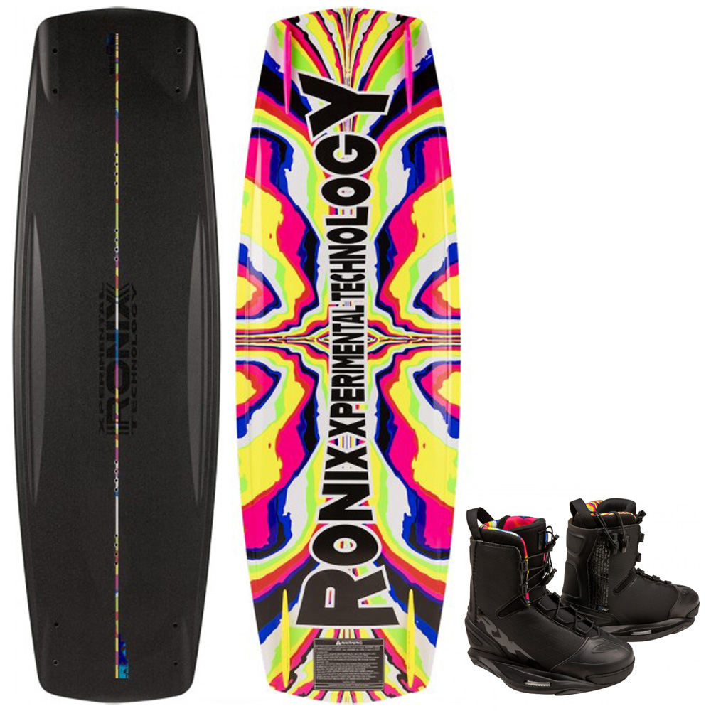Ronix RXT wakeboard set 140 cm met RXT bindingen foto 1