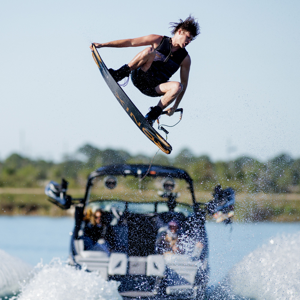 Ronix One Blackout wakeboard set 134 cm met One Carbitex bindingen 5