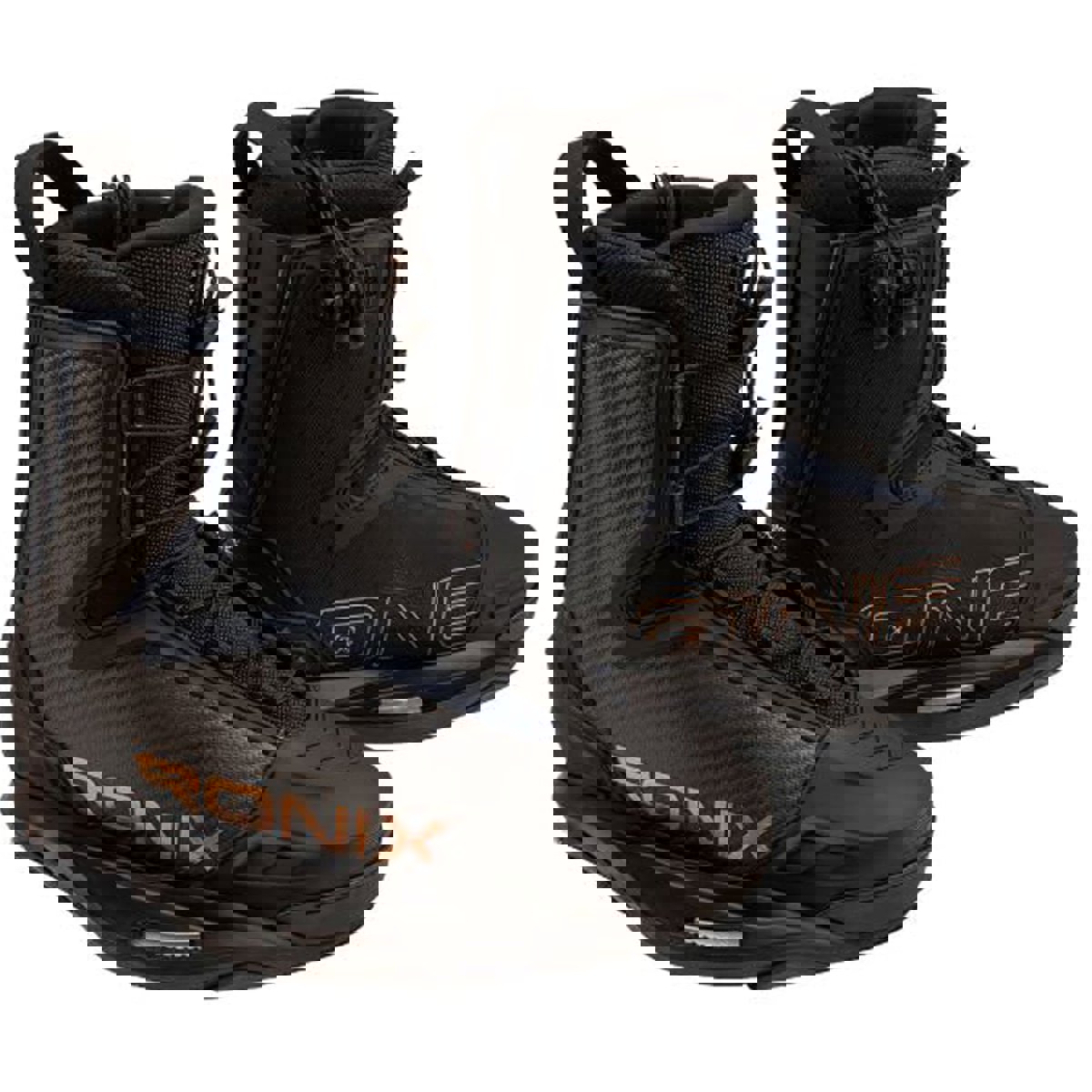 Ronix One Blackout wakeboard set 142 cm met One Carbitex bindingen 13