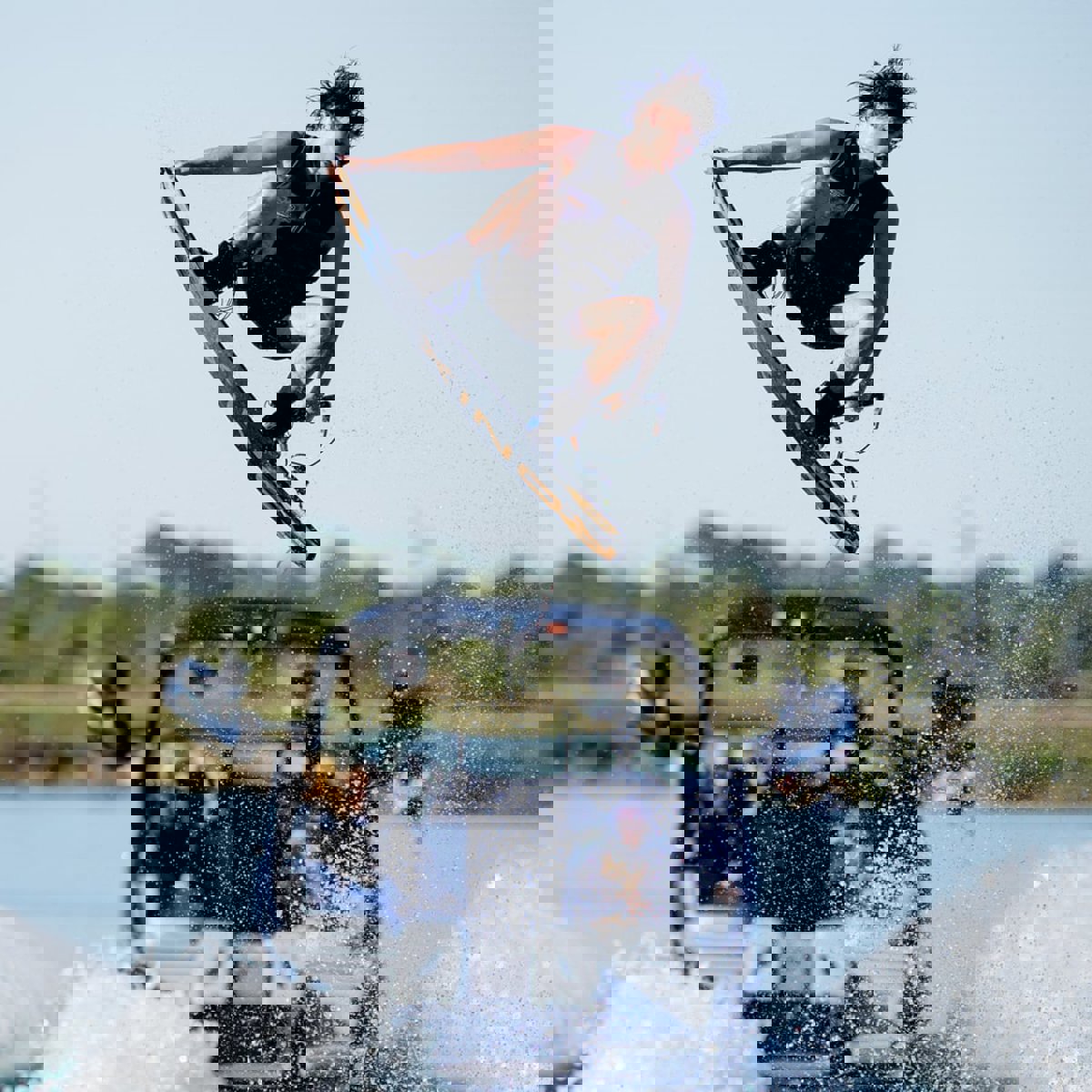 Ronix One Blackout wakeboard set 142 cm met One Carbitex bindingen 17