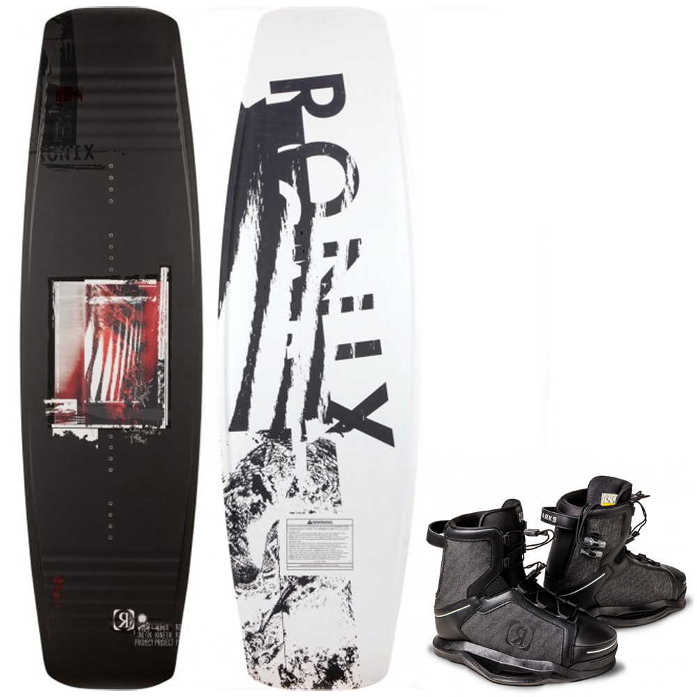 Ronix Kinetik wakeboard set 144 cm met Parks bindingen foto 1