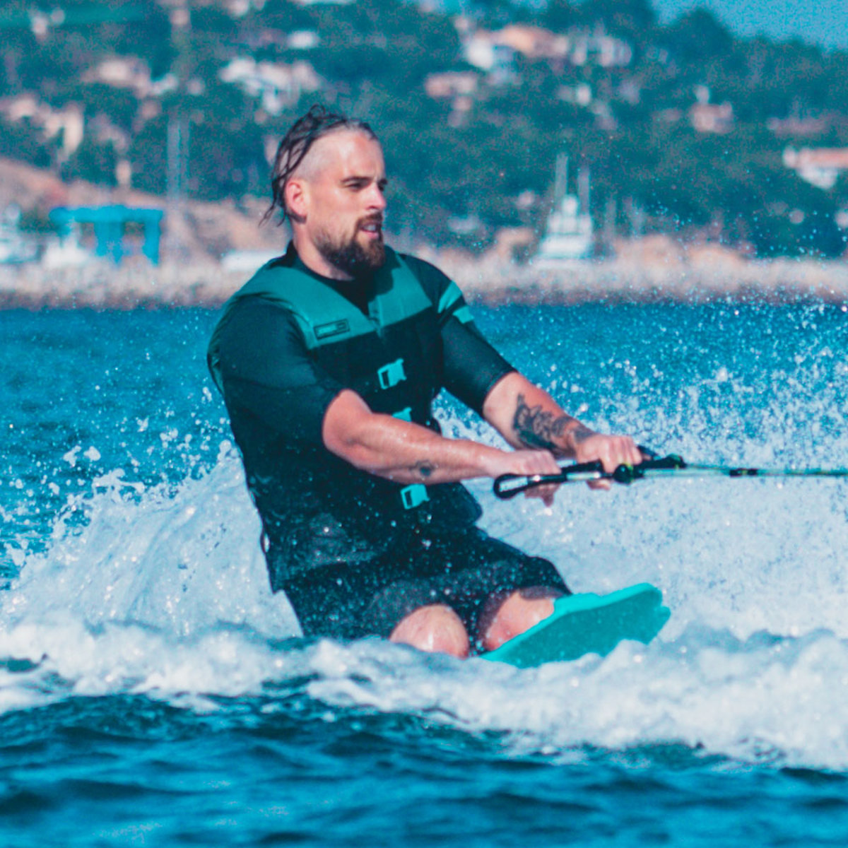 Jobe Slash Kneeboard Teal 5