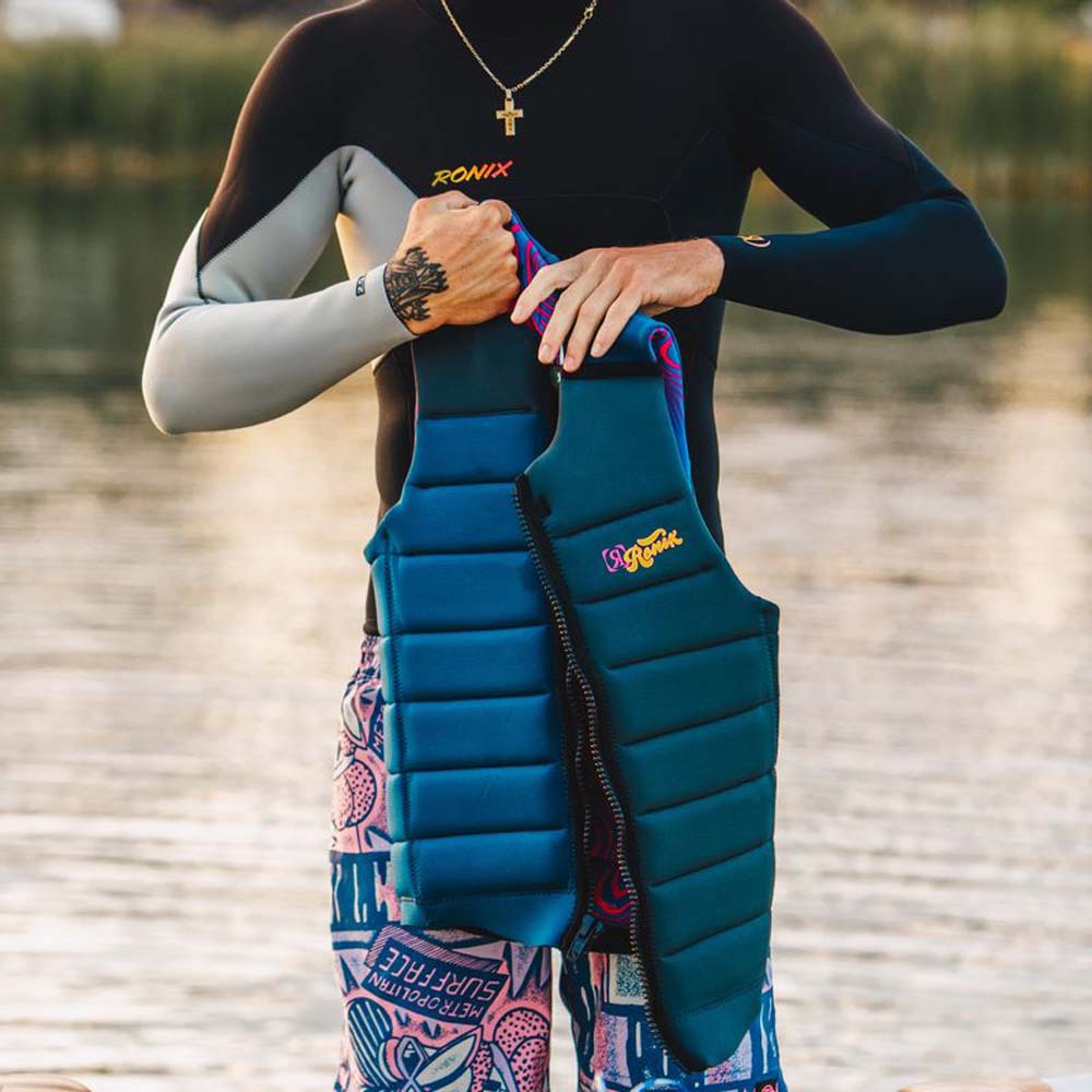 Ronix Purple Haze impact shield blauw/grijs 8