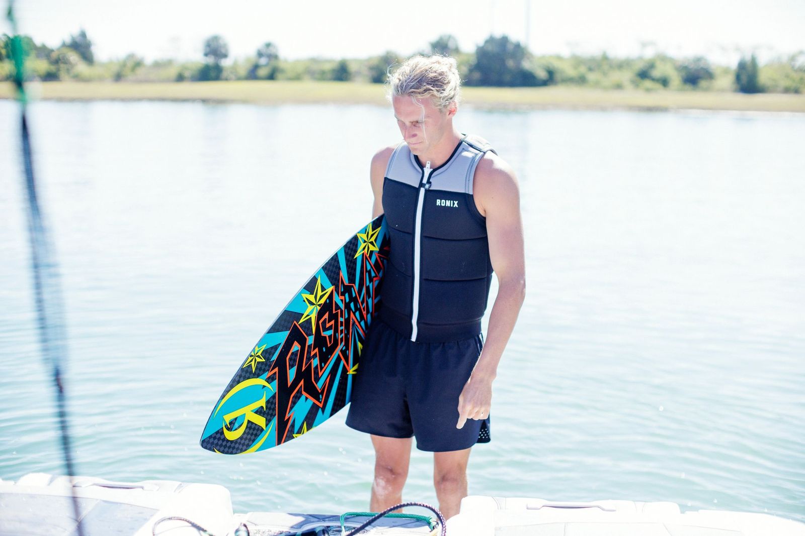 Ronix Presidente impact shield zwart/grijs 8
