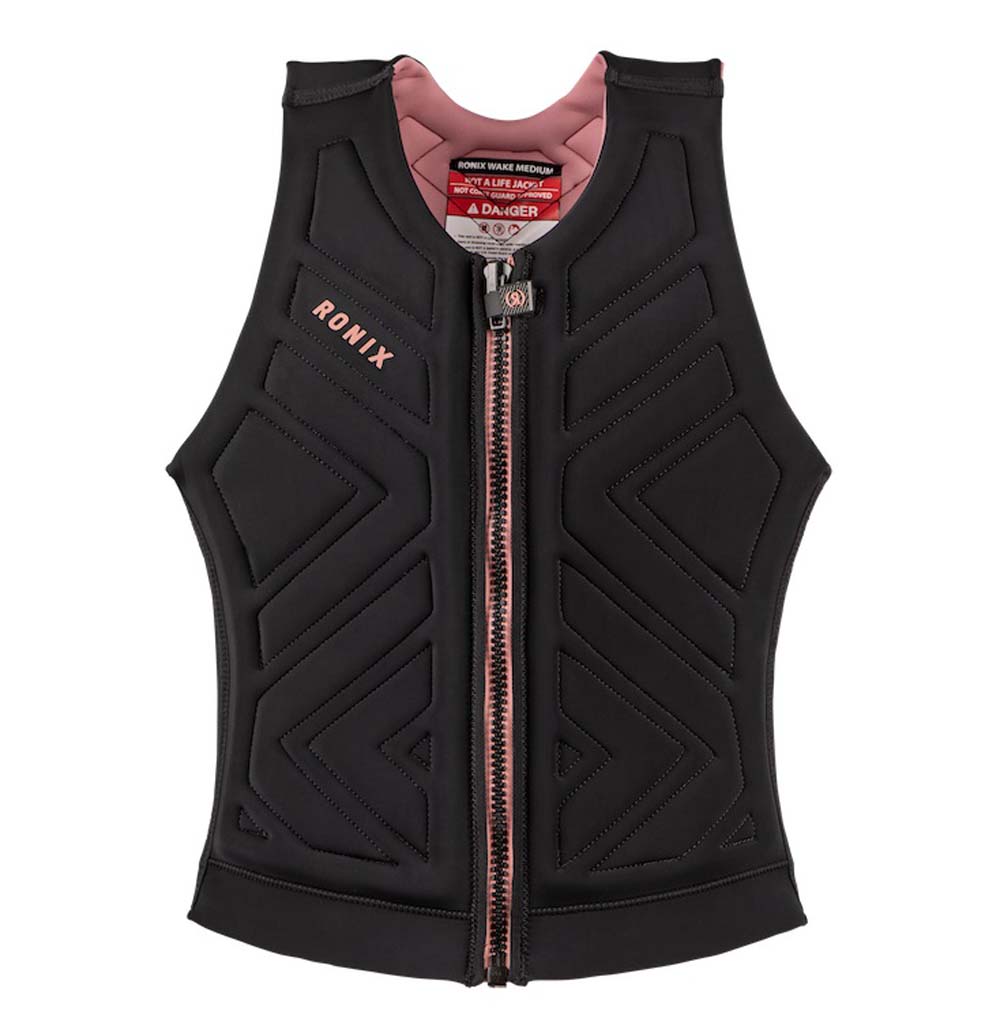 Ronix Moon Stone impact shield dames rood foto 1