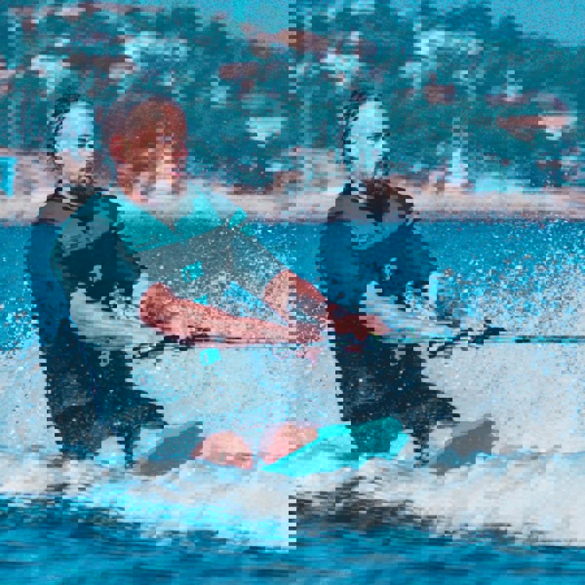 Jobe Slash Kneeboard pakket Teal blauw 6