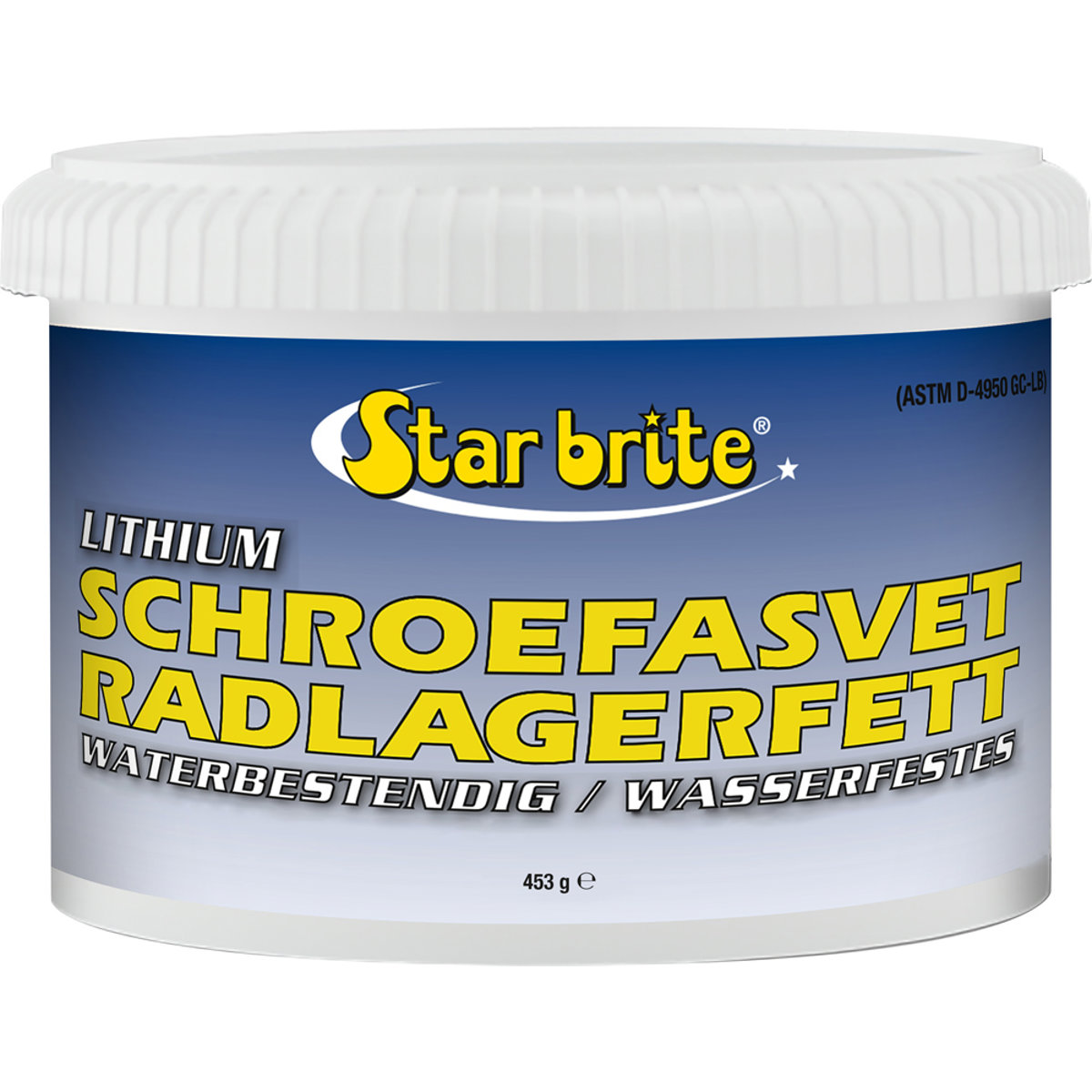Starbrite lithium waterbestendig schroefasvet 454 g 3