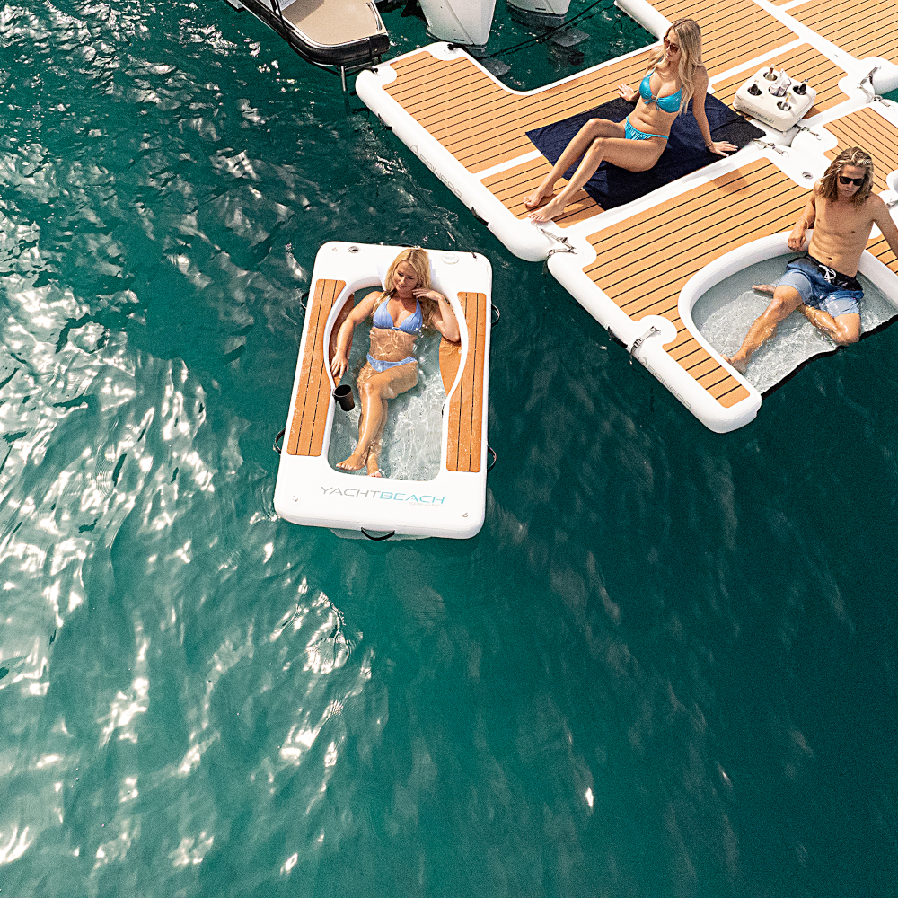 Yacht Beach in-water lounger 5