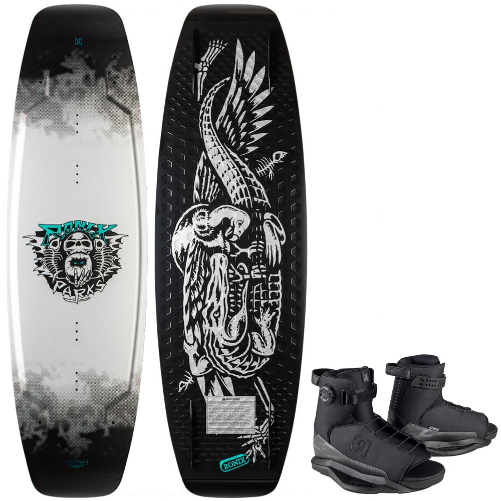 Ronix Parks wakeboard set 138 cm met Anthem Boa bindingen foto 1