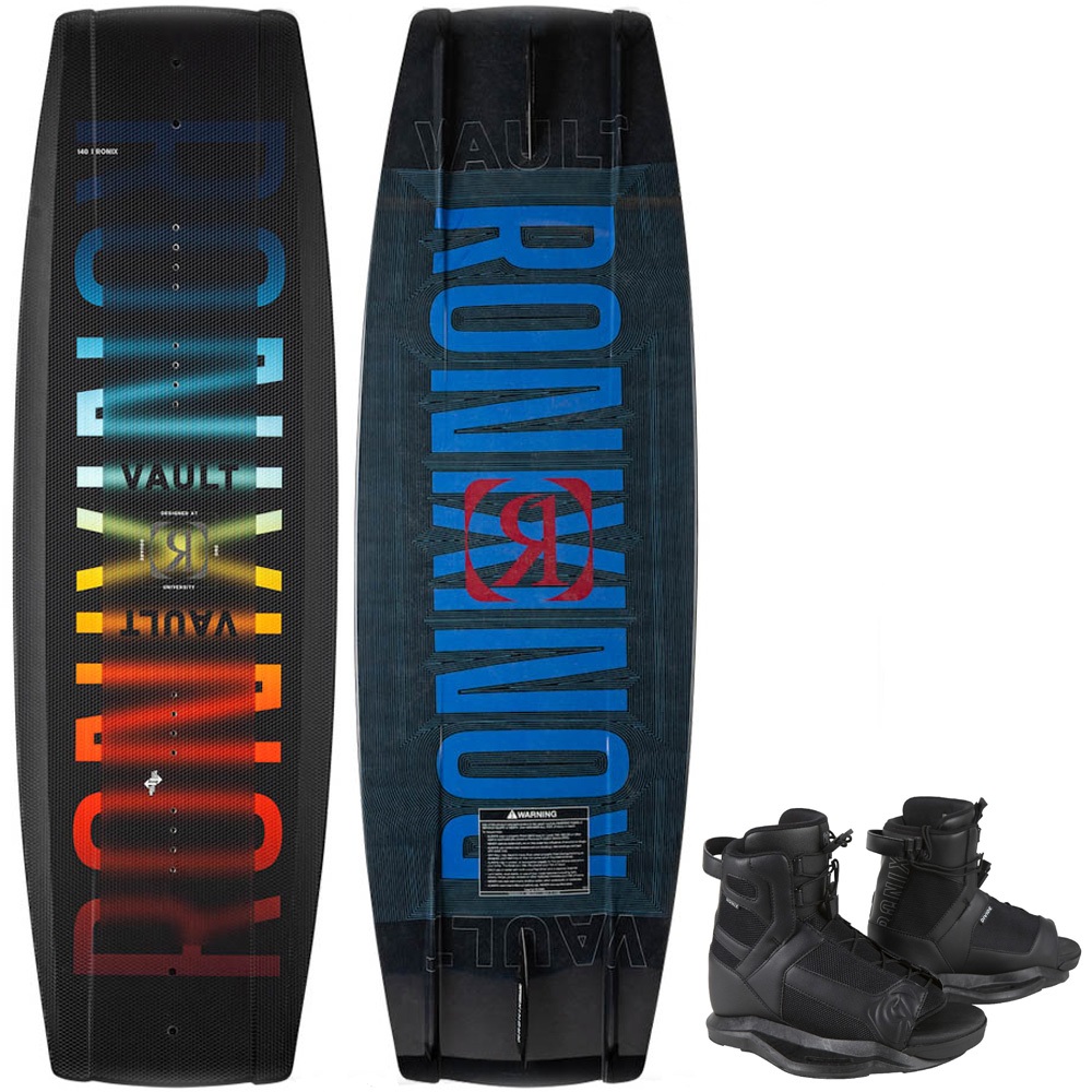 Ronix Vault wakeboard set 140 cm met Divide bindingen foto 1