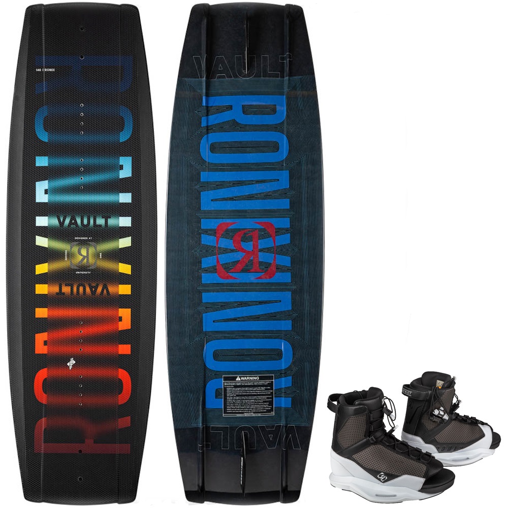 Ronix Vault wakeboard set 145 cm met District bindingen foto 1