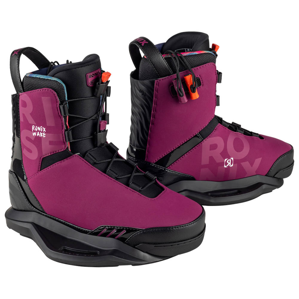 Ronix Quarter 'til Midnight wakeboard set 129 cm met Rise bindingen 6