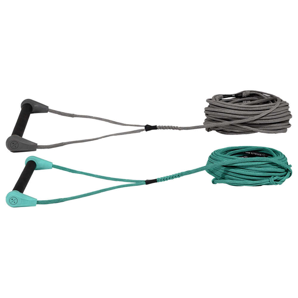 Hyperlite Outlaw Spectra Fusion wakeboardlijn en handle grijs 2