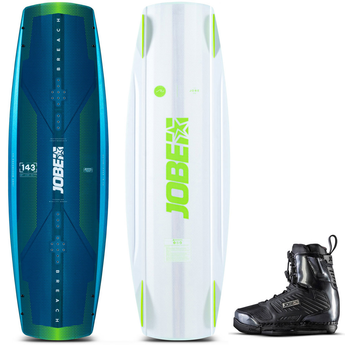 Jobe Breach wakeboard 143 cm en Nitro bindingen set 5